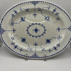 Vtg Franciscan Platter Denmark English Furnivals Ironstone Serving 12.5" MINT
